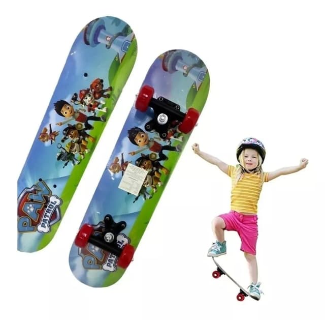 Patineta Infantil En Madera Mediana