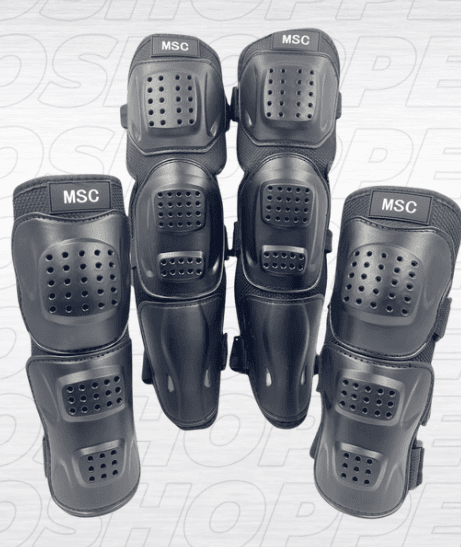 Set Moto Rodillera Y Codera