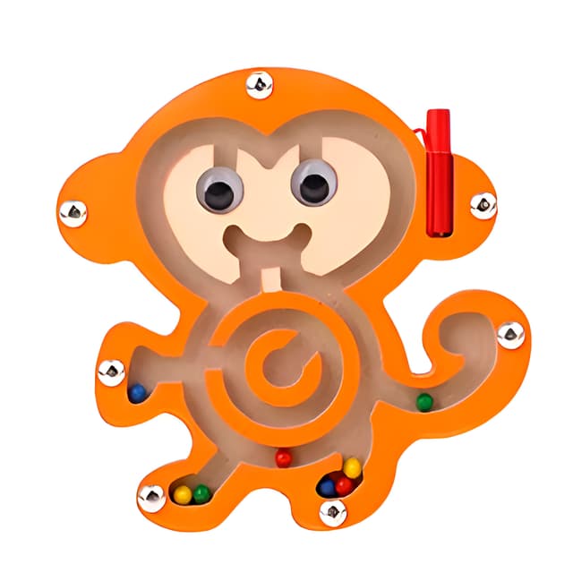 Juego Laberinto Magnetico Mono Monkey Di