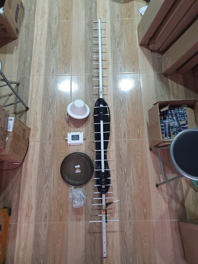 Kit Antena 2m Amplificador Senal Celular