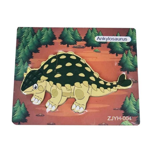 Rompecabezas Didactico Dinosaurio Multic