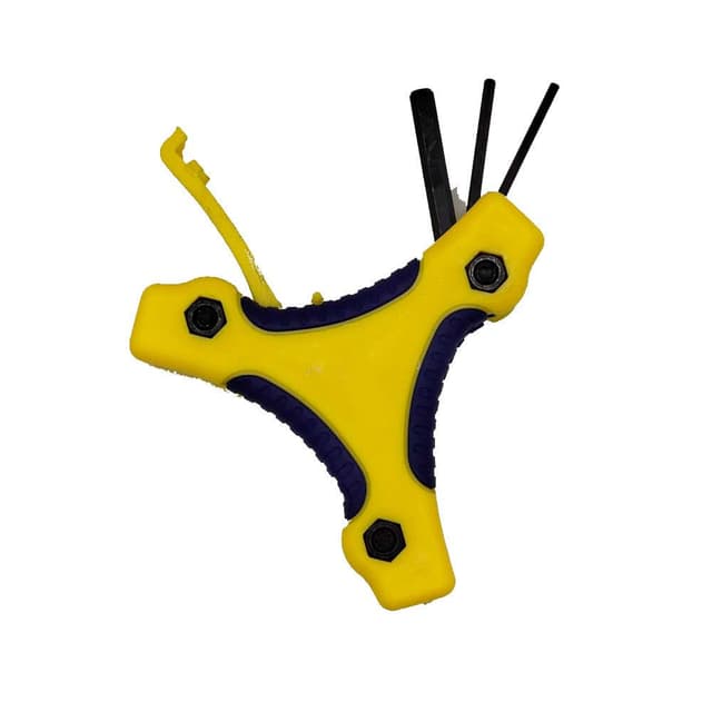 Set De Llaves 9 Hexagonales Plegables