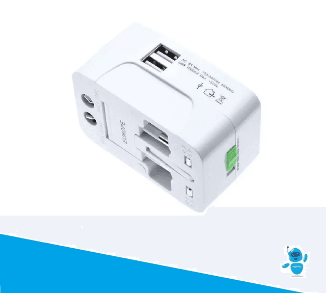Adaptador Corriente Universal Viajero