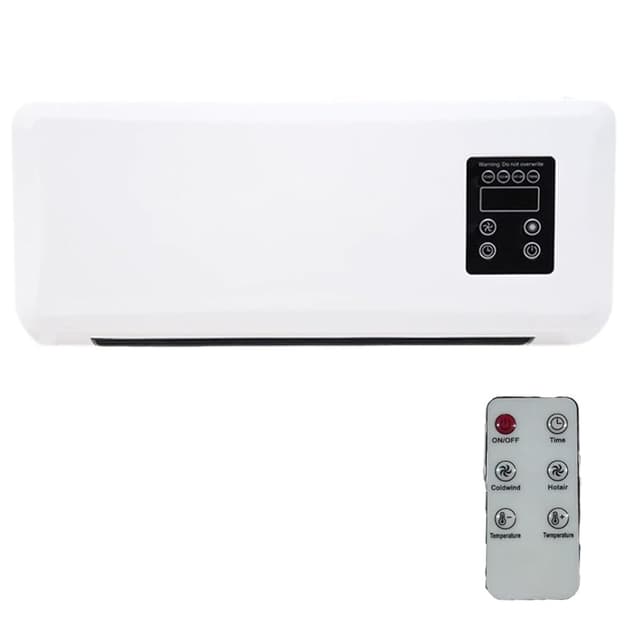 Ventilador Calefactor Calefaccion Pared