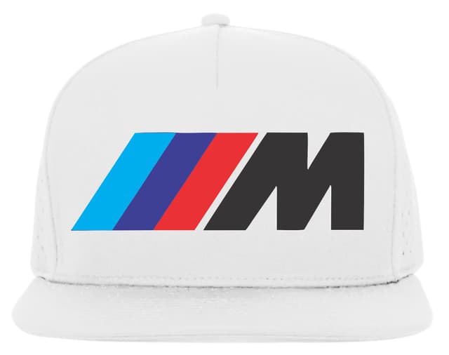Gorra Blanca Snapback Bmw M3