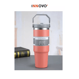 Termo Manija Acero Inox 900ml Rosa thumbnail 2