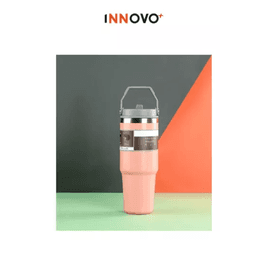 Termo Manija Acero Inox 900ml Rosa thumbnail 3