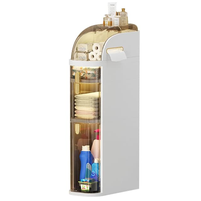 Organizador Plastico Bano Estante Torre