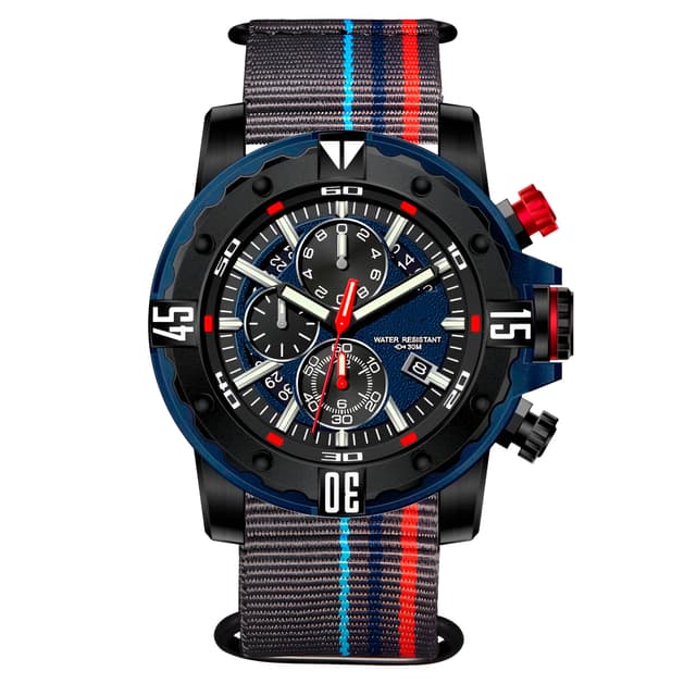 Reloj Gforce H4054g Cronografo Funciona