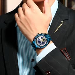 Reloj Gforce H4027g Cronografo Funciona thumbnail 2