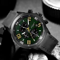 Reloj Gforce H3801g Cronografo Funciona thumbnail 3