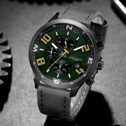 Reloj Gforce H3801g Cronografo Funciona thumbnail 2