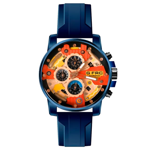 Reloj Gforce H3788g Cronografo Funciona
