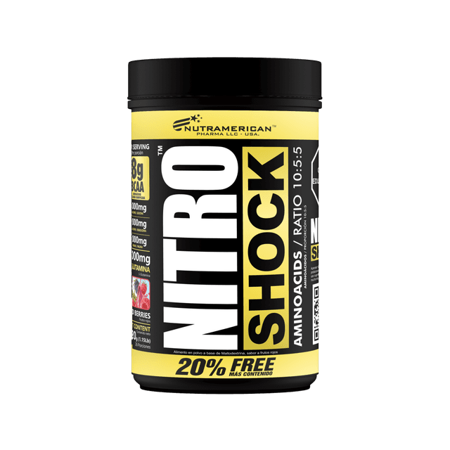 Nitro Shock Aminoacidos Bcaa Nit