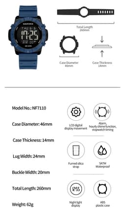 Reloj Naviforce Deportivo Nf7110 Digital thumbnail 10