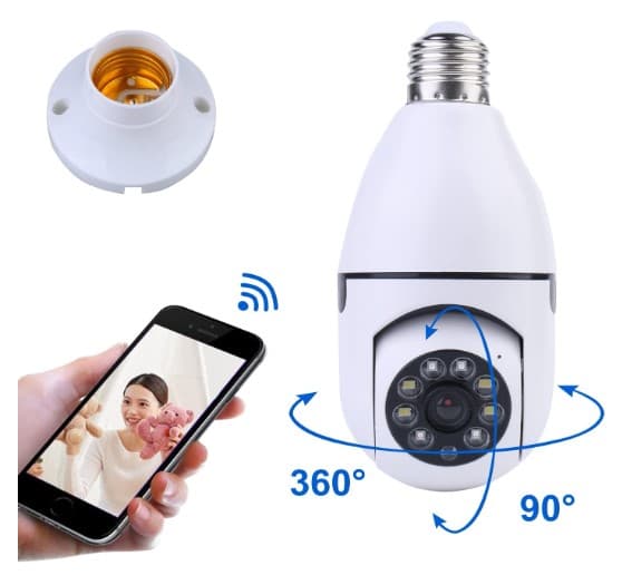 Camara De La Bombilla Wifi