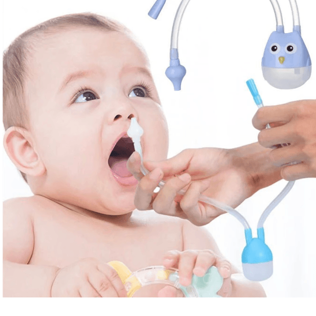 Aspirador Nasal Rosa Bebes Saca Mocos