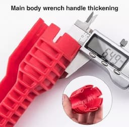 Llave Para Apretar El Tubo Del Fregadero thumbnail 3