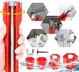 Llave Para Apretar El Tubo Del Fregadero thumbnail 2