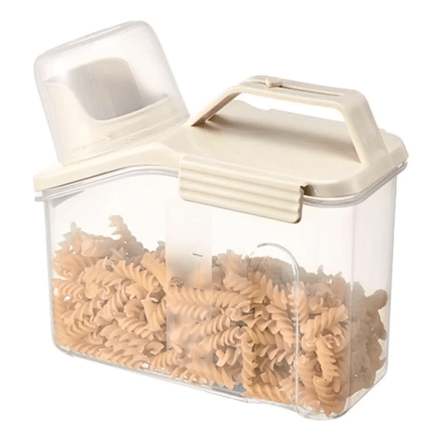 Dispensador Alimentos Tapa Vertedora Pq