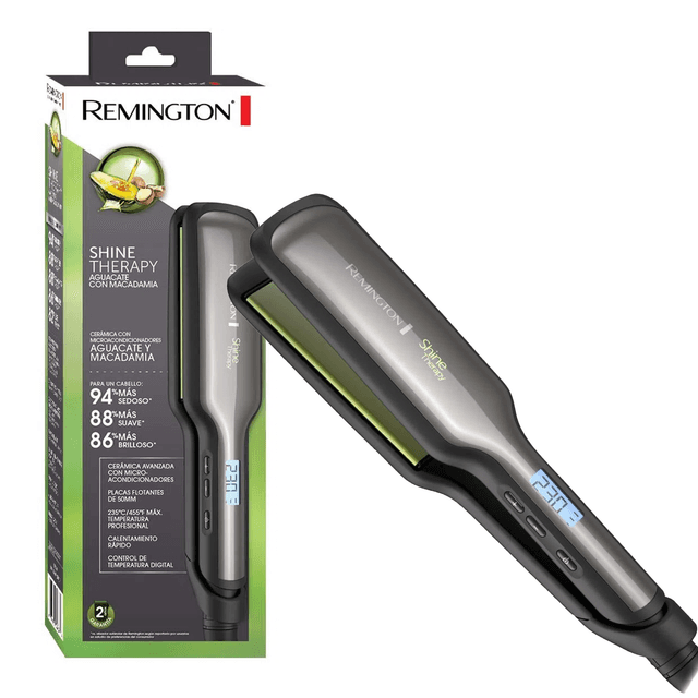 Plancha Remington Ancha De Aguacate