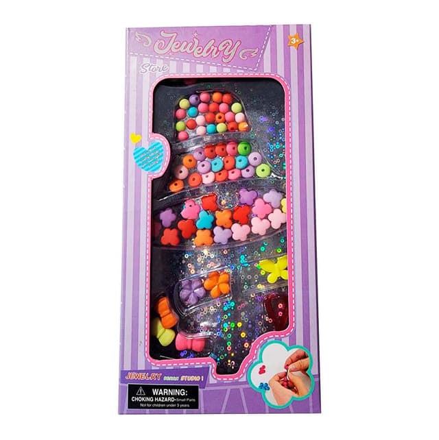 Set Kit Hacer Pulseras Collares Nina Sty