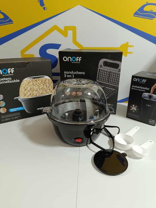 Crispetera Electrica Caramelo Onoff
