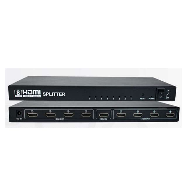 Splitter Reproductor Video X8 Pantallas