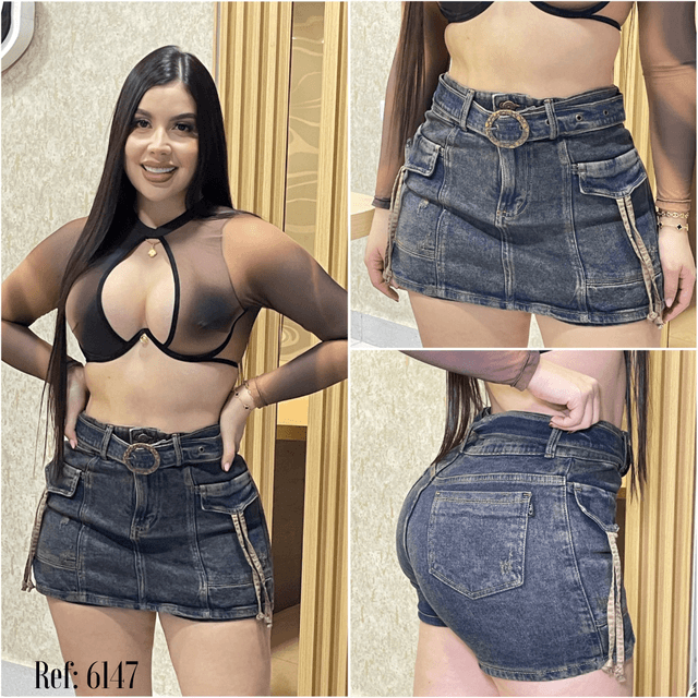 Falda Short 6147