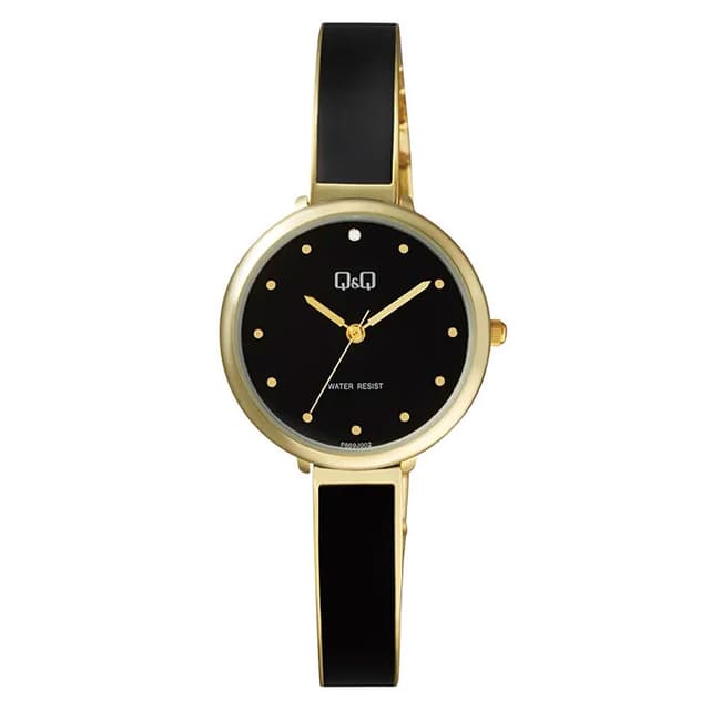 Reloj Pulso Dama Metal Mineral Redondo