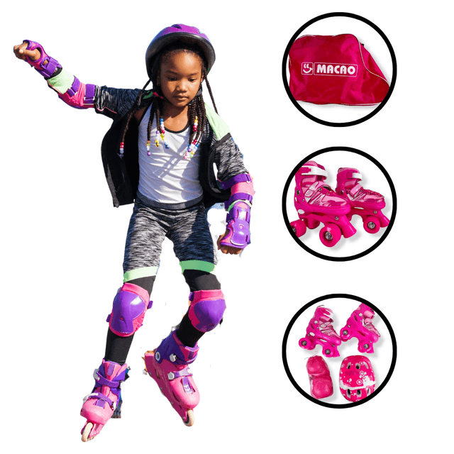 Kit Patines Cuatro Llantas Macao Hp863
