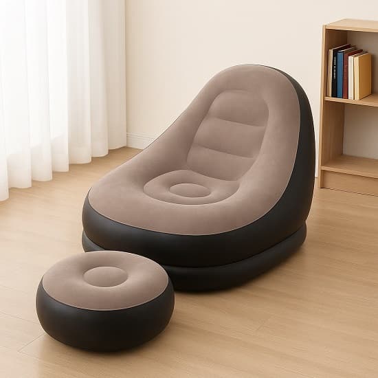 Sillon Inflable Reposa Pies Portatil