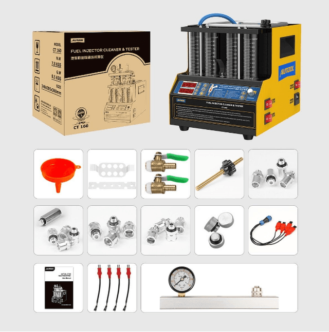 Maquina De Inyectores Autool Ct160