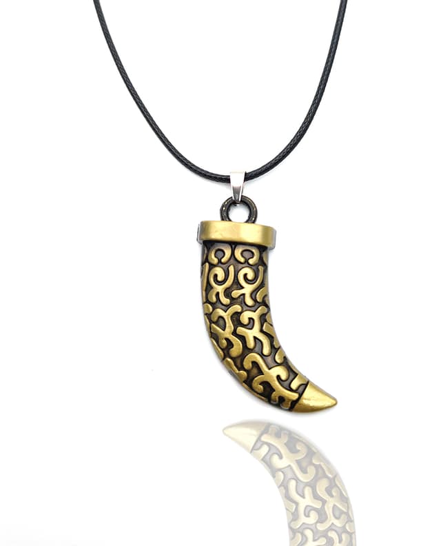 Collar Cuerno Vikingo Colmillo Garra