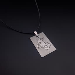 Collar Signo Zodiacal Placa Acero Estu thumbnail 2
