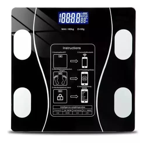 Bascula Bluethooth De Bateria Recargable