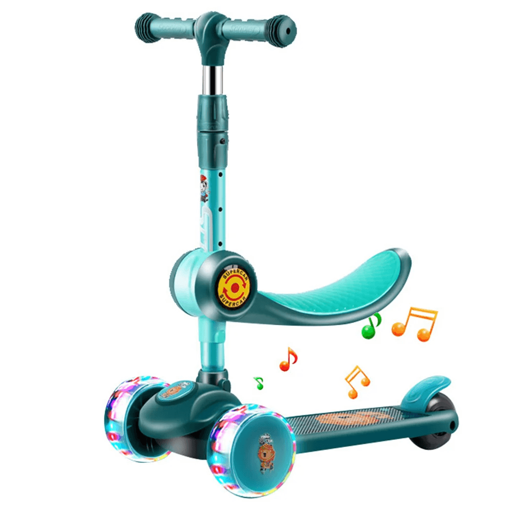Patineta Scooter Monopatin Ninos 2 En 1