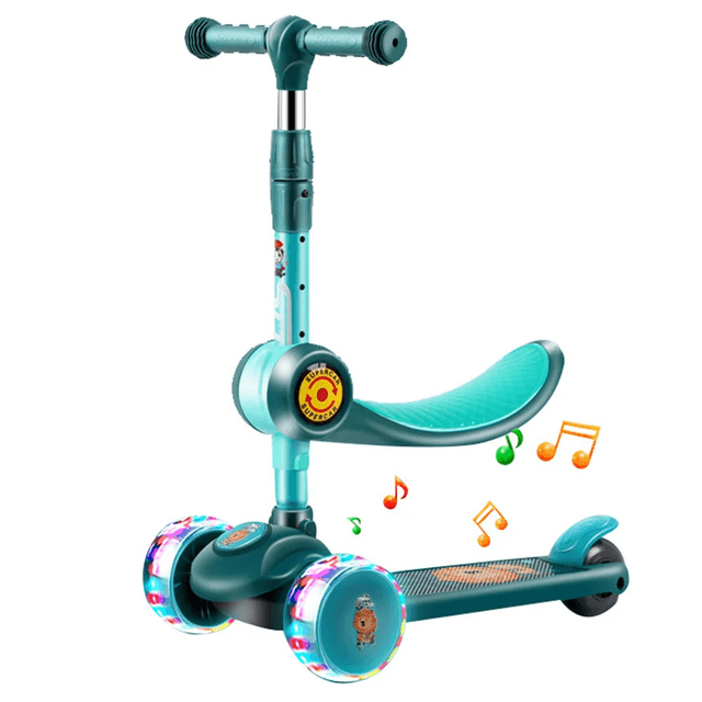 Patineta Scooter Monopatin Ninos 2 En 1