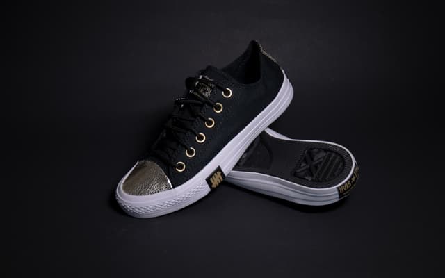 Converse X Undftd Gold Black