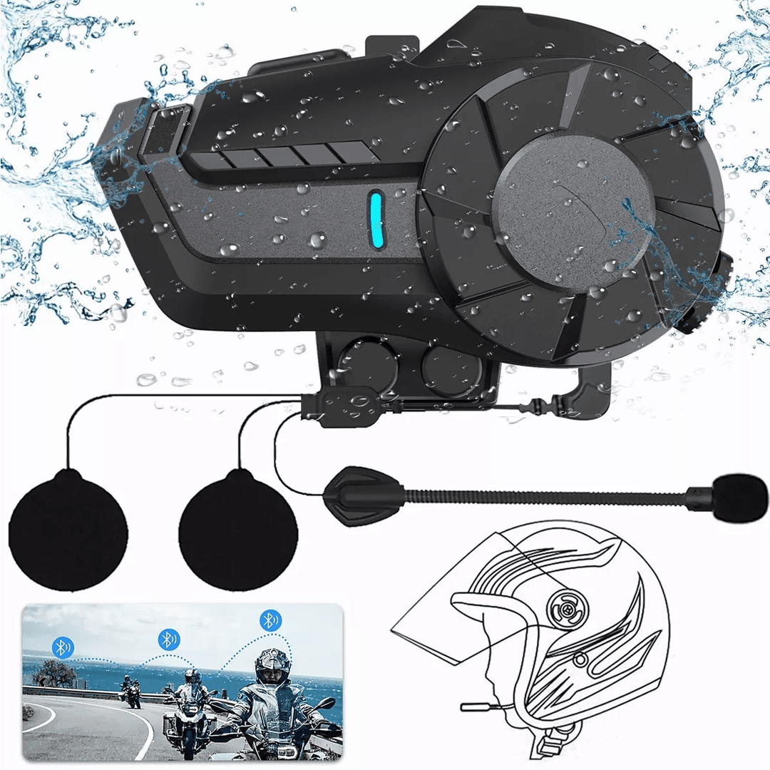 Intercomunicador Motocicleta Para Casco