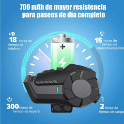 Intercomunicador Motocicleta Para Casco thumbnail 5