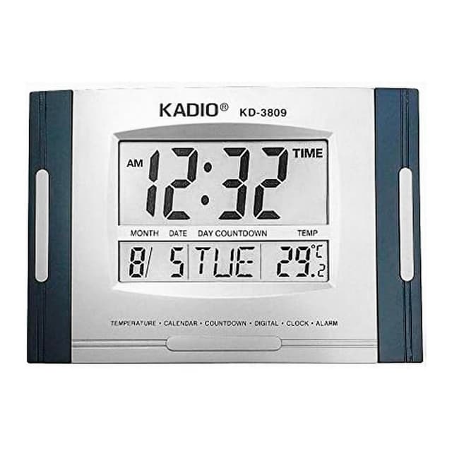 Reloj Kadio Termometro Digita Kd3809n
