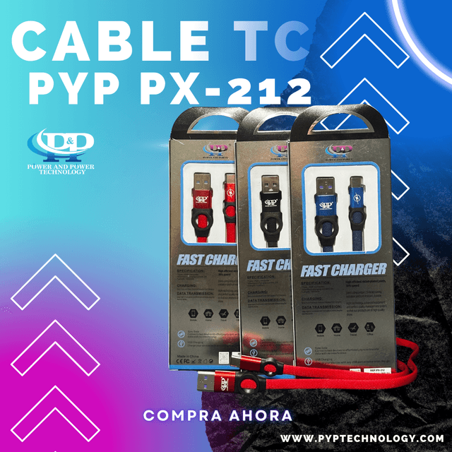 Cable Tipo C Pyp Px212 Tipo Cv8