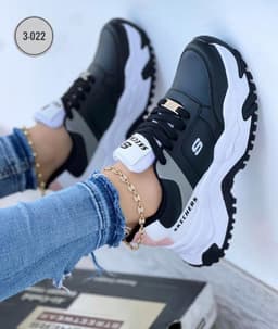 Tenis Sketcher Dama thumbnail 4