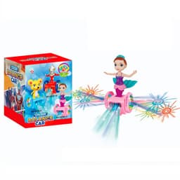 Sirena Princesa Baile Musical Con Patine thumbnail 3