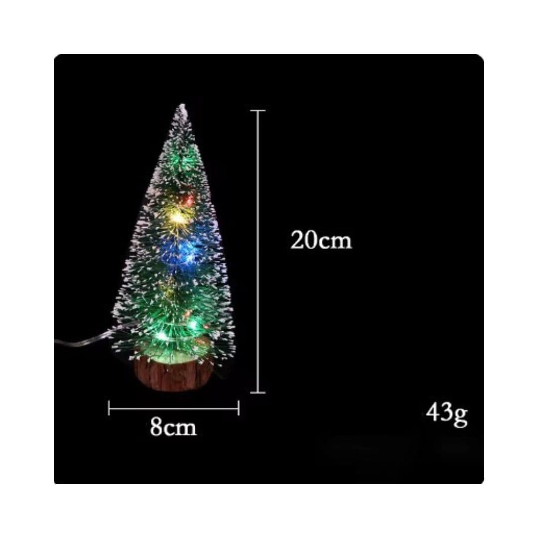 Mini Arbol De Navidad 20cm Artificial