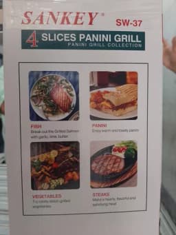 Sandwichera Panini Sankey Sw37 thumbnail 3