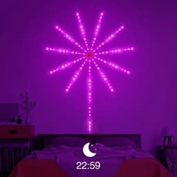 Luces Led Fuegos Artificiales Cinta Rgb thumbnail 4