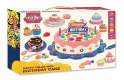 Happy Birthaday Torta Plastilina thumbnail 2