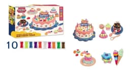 Happy Birthaday Torta Plastilina thumbnail 1